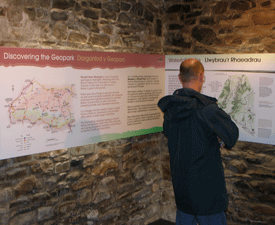 Waterfalls Centre, Fforest Fawr Geopark, photo Ivor Coleman